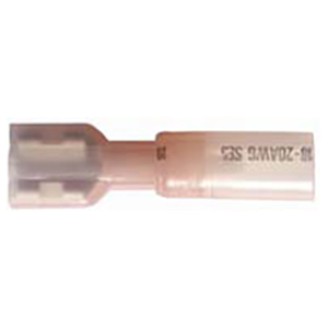 Female Quick Disconnect with Shrink Tubing