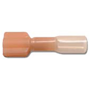 Male Quick Disconnect with Shrink Tubing