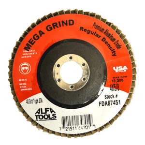 Megacut® Flap Disc - Zirconia - Type 27