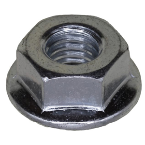 Metric Spin Lock Nut with Serrations