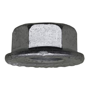 Metric Spin Lock Nut with Serrations