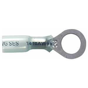 Ring Terminal with Shrink Tubing