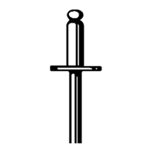 Blind Rivet with Large Flange Dome Head