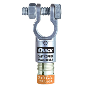 Straight Clamp Compression Connector