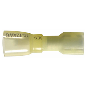 Female Quick Disconnect with Shrink Tubing