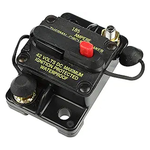 High-Amp Waterproof Surface-Mount Circuit Breaker