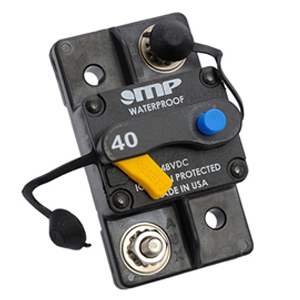 High-Amp Waterproof Surface-Mount Circuit Breaker