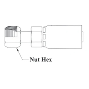 O-Ring Face Seal Female Swivel