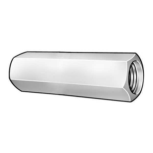 Zinc Plated Steel Coupling Nut