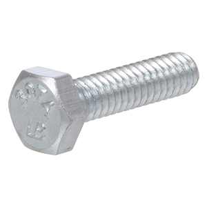 Grade 5 Hex Head Cap Screw - Zinc+3 USA - Fine - Medium Carbon
