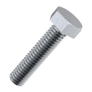 Metric Hex Cap Screw - Stainless Steel