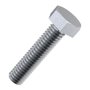Metric Hex Cap Screw - Stainless Steel