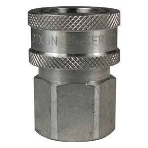E-Series Hydraulic Coupling - Straight-Through Female Threaded Plug