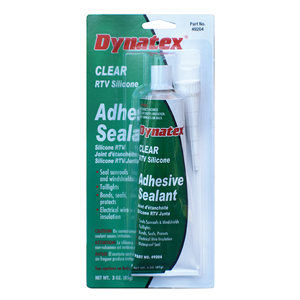 Dynatex® Clear RTV Silicone Adhesive/Sealant