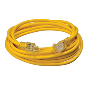 12/3 Heavy Duty SJTW High Visibility General Purpose Extension Coard with Lighted End