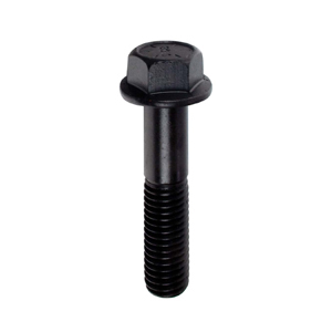 Grade 8 Hex Flange Screw - Plain Finish