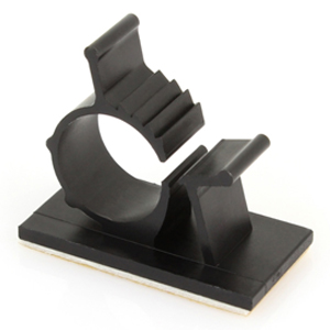 Adjustable Adhesive-Backed Wire Clamp