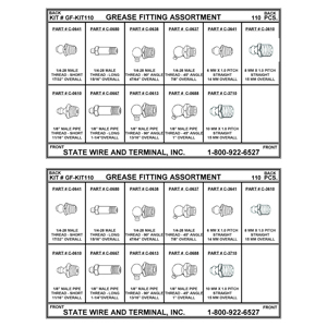 Grease Fitting Assortment Kit