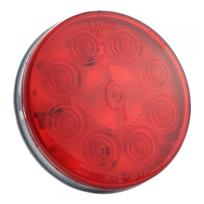 SuperNova® 4" 10-Diode Pattern LED Stop Tail Turn Light - Hard Shell Connector