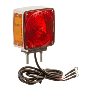 Two-Stud Chrome Light with Pigtail