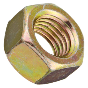 Hexagon Nut - Yellow Zinc
