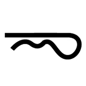 Plated Hitch Pin Clip