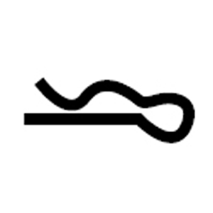 Plated Hitch Pin Clip