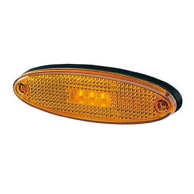 LED Side Marker Lamp with Reflex