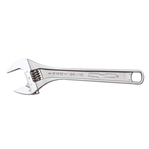 Heavy Duty Adjustable Wrench Chrome Finish