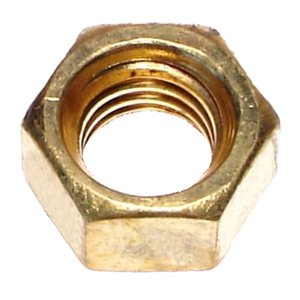 Hex Jam Nut - Brass