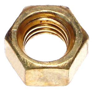 Hex Jam Nut - Brass