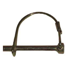 Standard Wire Lock Pin - Yellow Zinc - Round Wire Lock