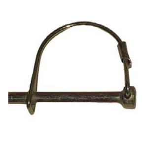 Standard Wire Lock Pin - Yellow Zinc - Round Wire Lock