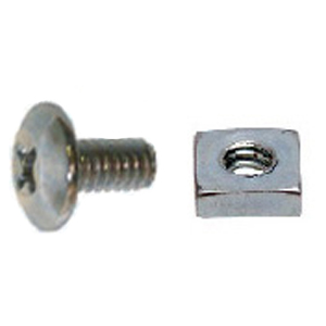 License Plate - Bolt and Square Nut