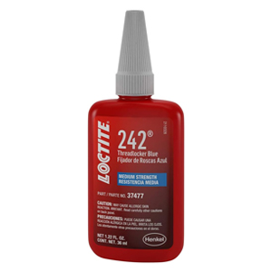 Loctite™ Threadlocker 242® - Medium Strength/Blue