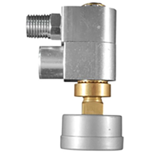 Air Hose Swivel Connector with Flow Control