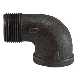 Black Pipe 90° Street Elbow