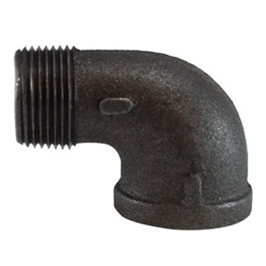 Black Pipe 90° Street Elbow