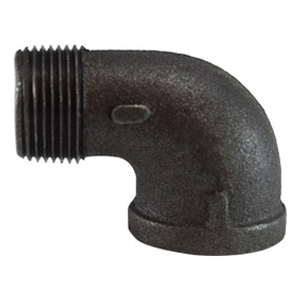 Black Pipe 90° Street Elbow