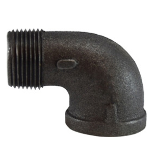 Black Pipe 90° Street Elbow