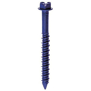 Masonry Tap Screw - Indented Hex Washer Head
