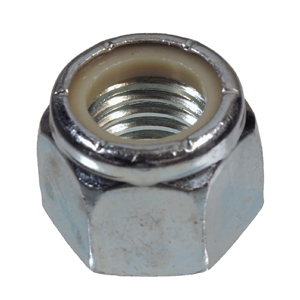 Nylon Lock Nut - Zinc Plated