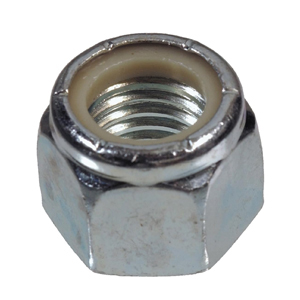 Nylon Lock Nut - Zinc Plated