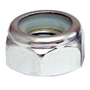 DIN 985 Metric Hex Lock Nut with Nylon Insert - Stainless Steel