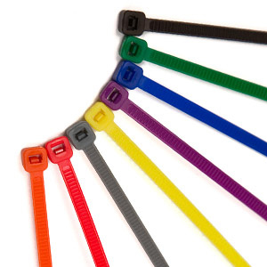 Colored Nylon Tie-Rap Assortment