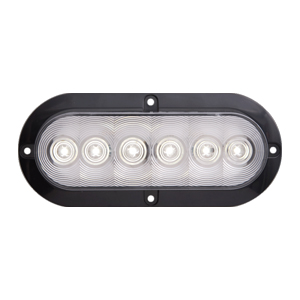6" Oval LED Utility Light for Surface Mount, White