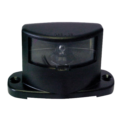 Optronics® License Plate Light With Black Coated Plastic Bracket - Surface Mount - LP81 Series
