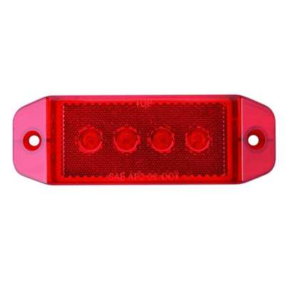 Optronics® Red Marker/Clearance Light With Reflex - MC70 Series