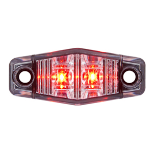 Optronics® Clear Lens Red Marker/Clearance Light