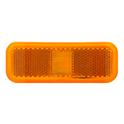 Optronics® LED Yellow Marker/Clearance Light With Reflex - Self Grounding - MCL40/44 Series